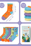 İthal Jungle Friends 5'li Paket Çocuk Çorapları