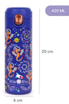 İthal Ponix Çelik Çantalı Su Matarası 420Ml