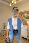 Kadın Sweat Bağlama Detaylı Tişört