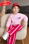 Kız Çocuk  3 İplik Fresh Pembe Takım