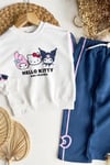 Kız Çocuk 3 İplik Hello Kitty Laci Takım