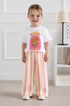 Kız Çocuk Daisy Müslin Pantolon Takım