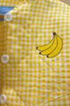 Kız Çocuk Laciel Banana Nakışlı Kapitone Ceket