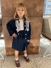Kız Çocuk Laciel Denim Ceket Etekli Takım