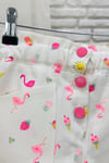 Kız Çocuk Laciel Flamingo Denim Şortlu Takım