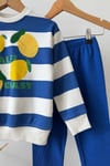 Kız Çocuk Limonlu Taytlı Takım