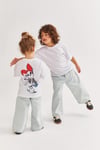 Kız Çocuk Minnie Tshirt & Jean Takım