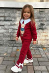 Kız Çocuk Yakalı Teddy Takım