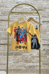 Marvel Hardal Şortlu Takım