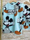 Mickey Turkuaz Şortlu Takım