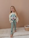 Minnie Yeşilj Tayt Takım