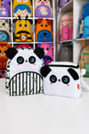 Panda 2''li Set Anaokulu Kreş Boy Çanta & Beslenme Çantası