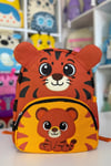 Tiger Anaokulu Kreş Boy Okul Sırt Çantası