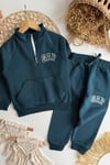 Unisex 3 İplik Balıkçı Dik Yaka Laci  Gp Takım