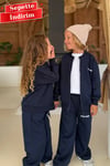 Unisex 3 İplik Fermuarlı Laci Takım