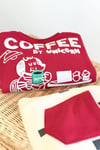 Unisex 3 İplik Peanuts Kırmızı  Takım