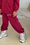Unisex 3 İplik Stay Kind Kapüşonlu Bordo Takım