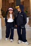 Unisex 3 İplik Stay Kind Kapüşonlu Laci Takım