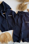 Unisex 3 İplik Stay Kind Kapüşonlu Laci Takım