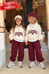Unisex Balıkçı Yaka Nostalgia Bordo 3 İplik Takım