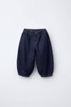 Unisex Baloon Laci Denim Jean Pantolon