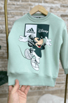 Unisex Çocuk Şardonlu Adids Yeşil Takım