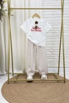 Unisex Dokuma Pantolonlu Dinner Takım