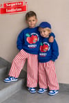 Unisex Elma Baskı 3 İplik Takım