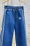 Unisex Fermualı Dik Yaka Adids Denim Takım