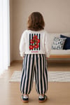 Unisex Gabardin Pantolon Domatesli Takım