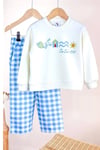Unisex Gabardin Pantolonlu Cou Cou Takım