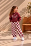 Unisex Kareli Gp Bordo İkili Takım