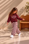 Unisex Kareli Gp Bordo İkili Takım