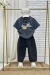 Unisex Laciel Baloon Antrasit Jean Pantolon
