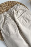 Unisex Laciel Baloon Krem Jean Pantolon