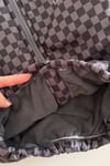 Unisex Laciel Damalı Antrasit Şişme Su Geçirmez Mont
