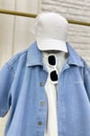 Unisex Laciel Denim Gömlek Şortlu Takım