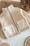 Unisex Laciel Peluşlu Fermuarlı Astarlı Mont