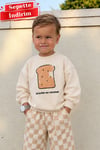 Unisex La'ciel Sloganlı Caramel Sweat