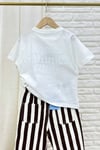 Unisex Laciel  Summer Beyaz Kısa Kol Tshirt