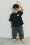 Unisex Laciel Tshirtlü Denim Baloon İkili Takım