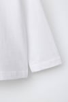Unisex Laciel Uzun Kol Beyaz Tshirt