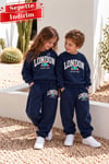 Unisex London Bisiklet Yaka 3 İplik Takım