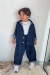 Unisex Mavi Denim Takım