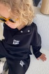 Unisex Mevsimlik Stay Kind Siyah Takım
