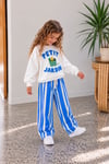 Unisex Petit Jardin Mavi 3 İplik Takım
