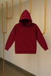Unisex Şardonlu Bordo Sweat