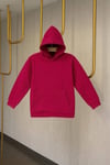 Unisex Şardonlu Fuşya Sweat