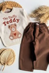 Unisex Teddy Triko Gabardin Pantolon Takım