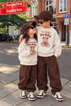 Unisex Teddy Triko Gabardin Pantolon Takım